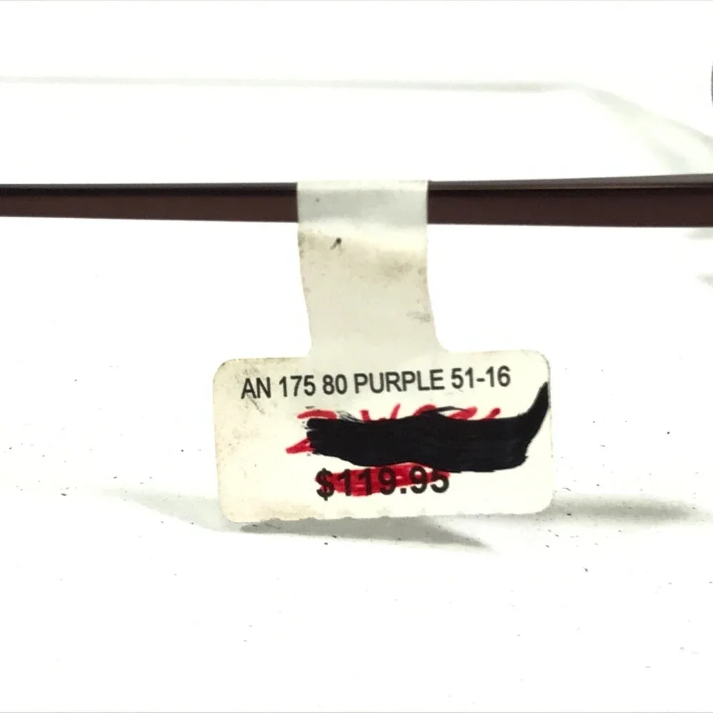 Next Issue AN 175 COL 80 Eyeglasses Frames Brown Square Cat Eye 51-16-135